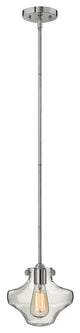 Hinkley Congress Mini-Pendant Hurricane Glass Pendant, Chrome