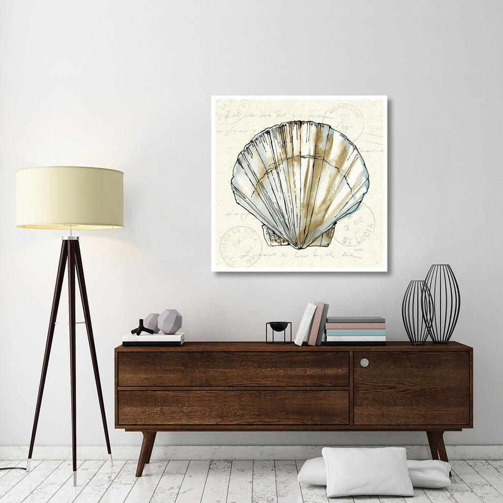 "Coastal Breeze VII" Digital Paper Print by Anne Tavoletti, 42"x42"