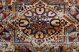 Noori Rug Latif Tracey Ivory/Rust Rug