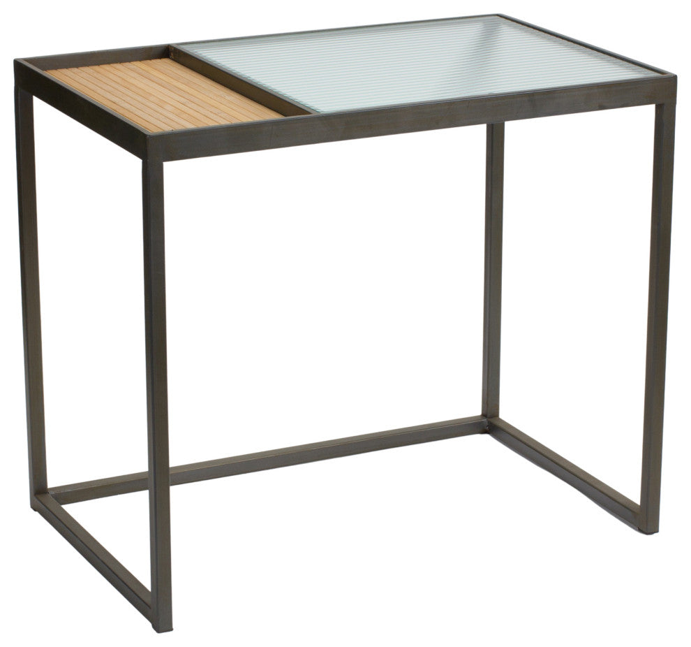 Bamboo Side Table, 2-Piece Set