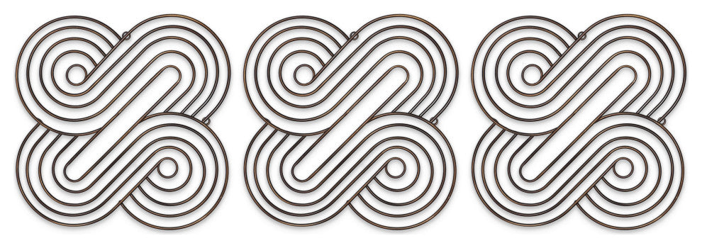 Anissa Bronze Metal Wall Decor