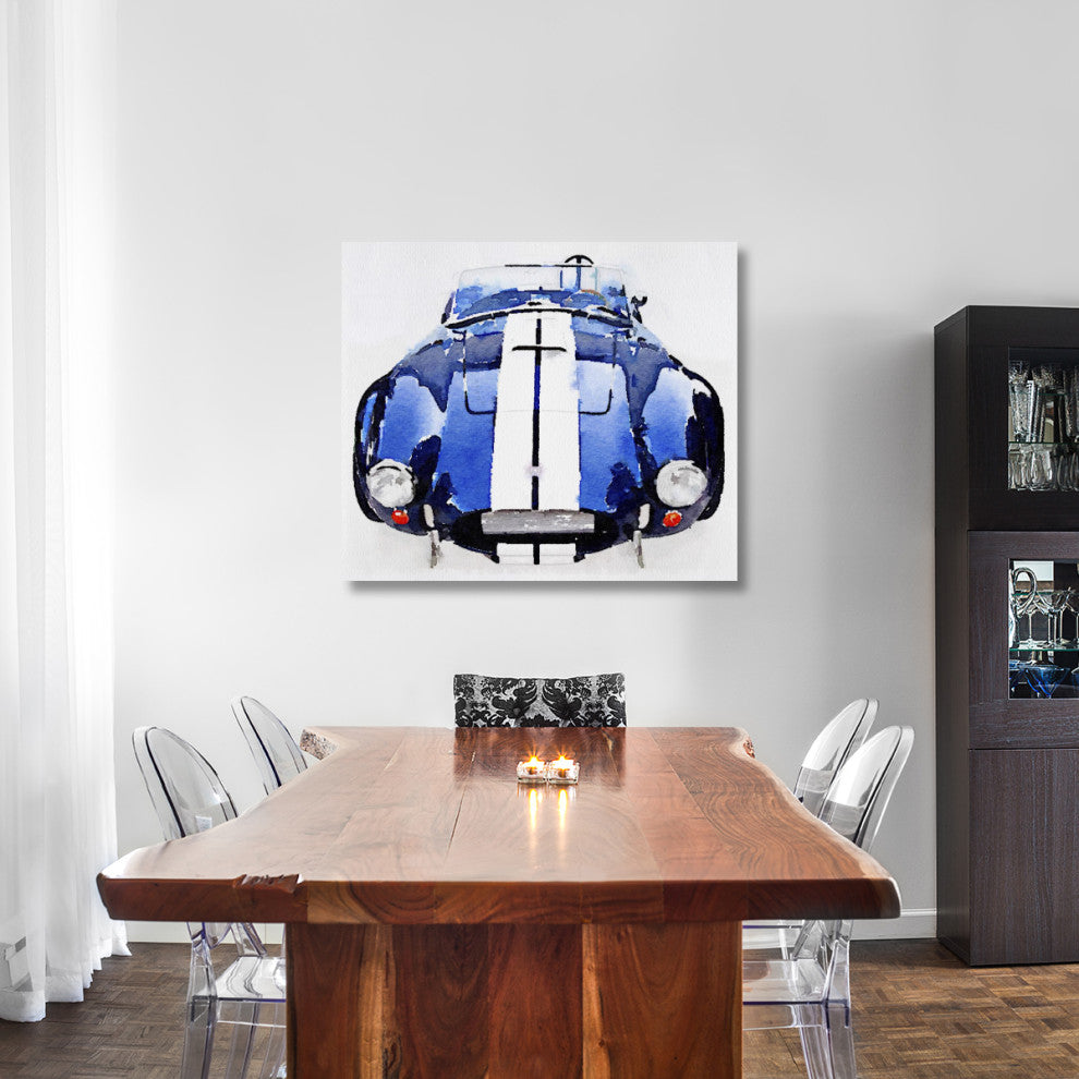 "1962 AC Cobra Shelby Watercolor" Fine Art Print