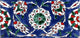 3.94"x7.87" Izmir Blue Border