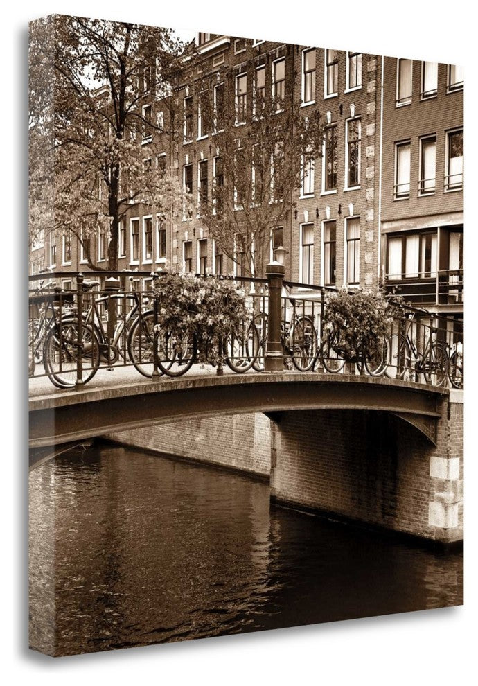 "Autumn In Amsterdam III" By Jeff Maihara, Giclee Print on Gallery Wrap Canvas