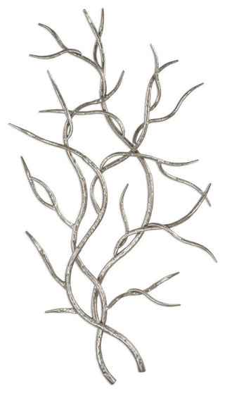Uttermost Silver Branches Wall Art Set of 2