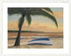"Golden Sunset" Framed Digital Print by Diane Romanello, 41x33"