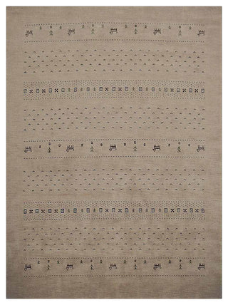 HAND KNOTTED LOOM WOOL ECO-FRIENDLY AREA RUGS - Rectangle, Beige, Contemporary