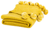 Safavieh Shae Throw Mustard 50" X 70"