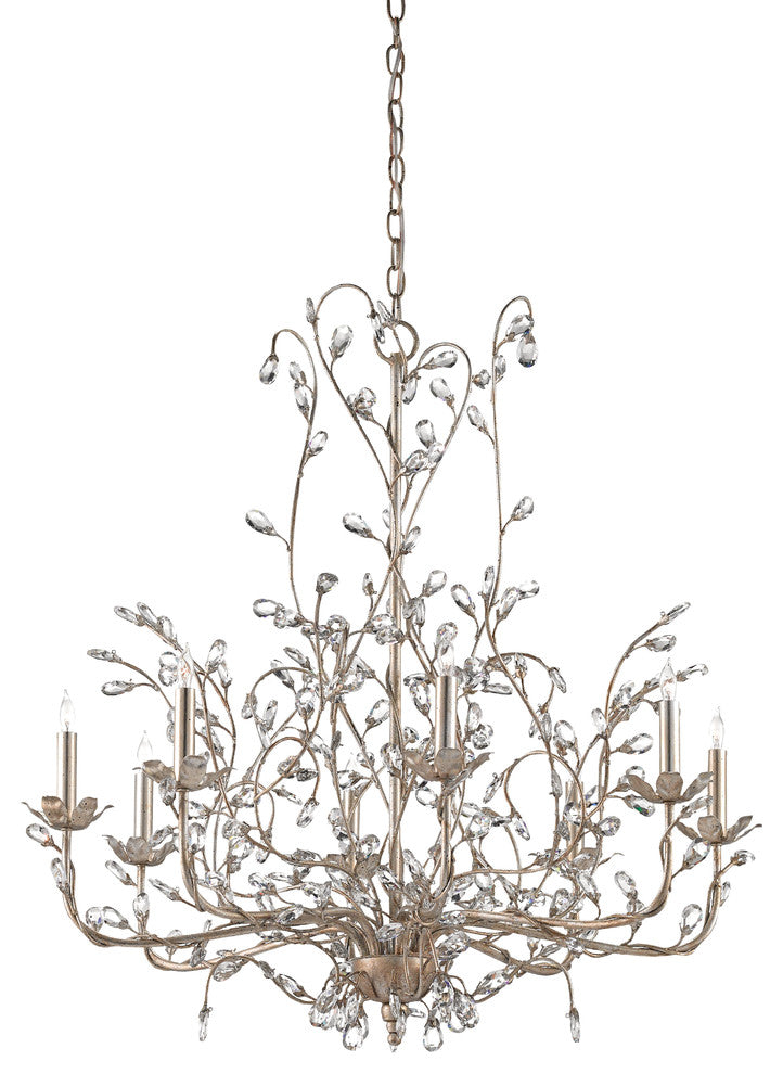 Crystal Bud Chandelier, Large