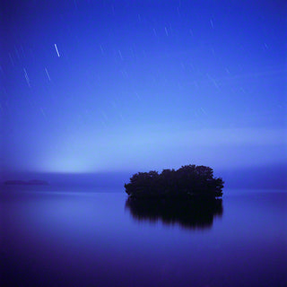 Island Study, Estero Bay, 2003 - Print on Canvas, 16 X 16
