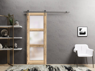 Barn Door 42 x 84 | Lucia 2552 Oak | 8FT