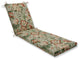 Botanical Glow Tiger Stripe Oversized Chaise Cushion