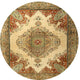 Ahgly Company Indoor Round Traditional Area Rugs, 3' Round