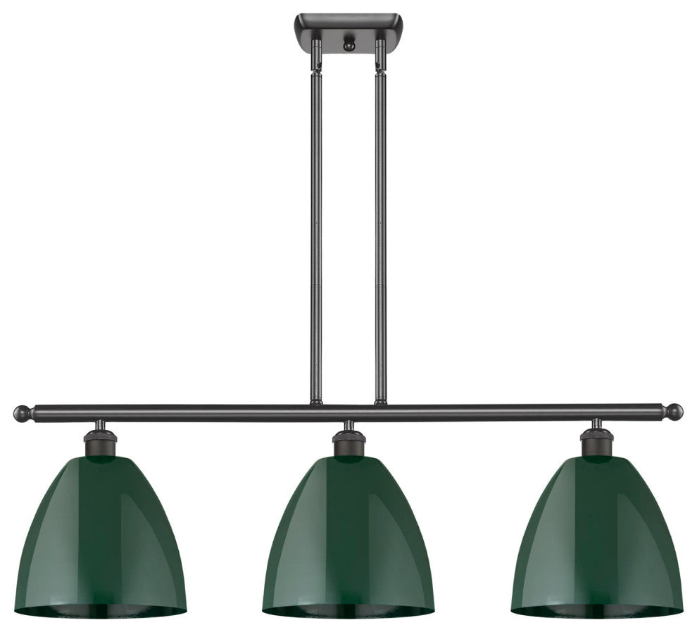 Innovations 516-3I-OB-MBD-9-GR-LED 3 Light Island Light, Oil Rubbed Bronze