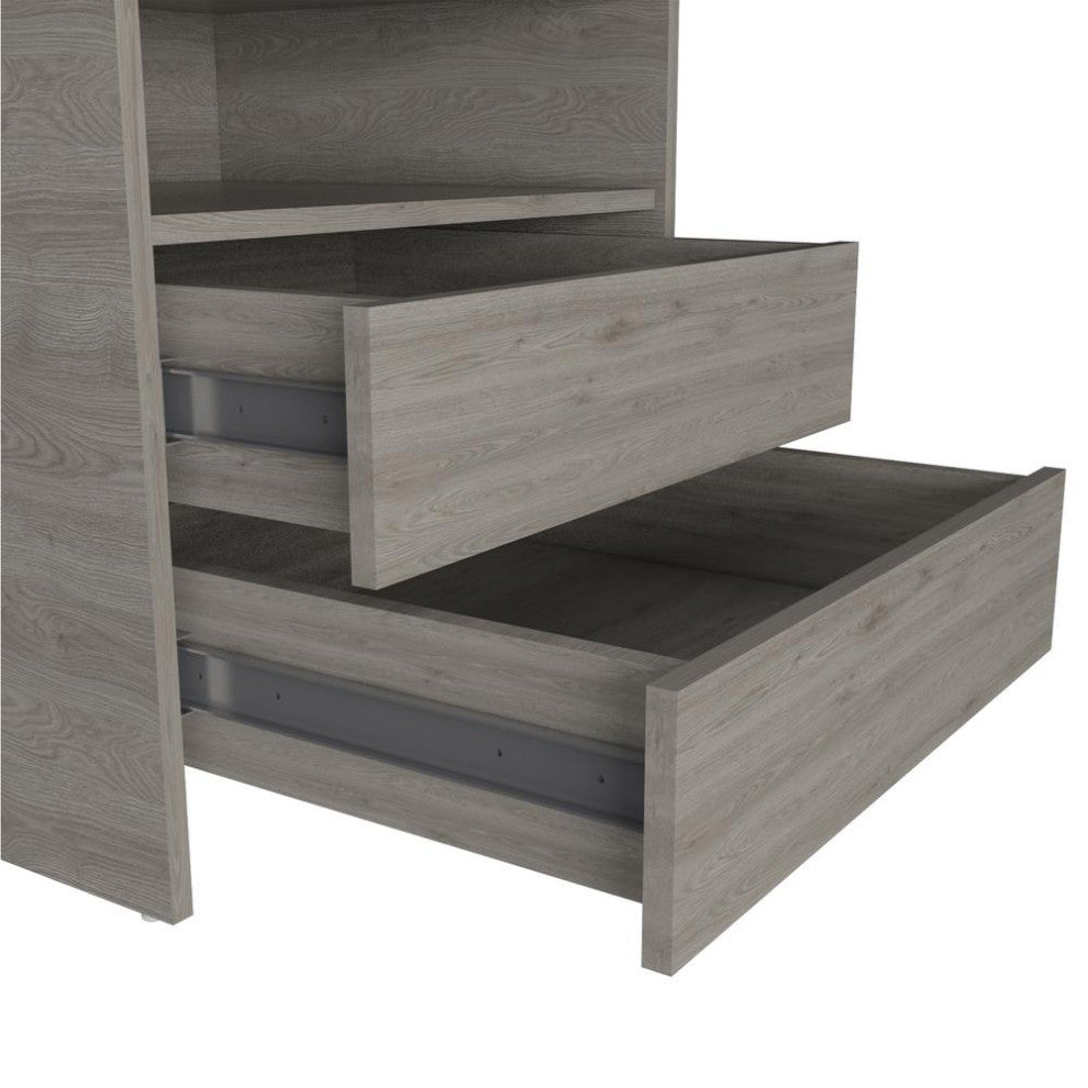 Austral 120 Desk - Light Grey