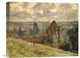 "Dieppe" Stretched Canvas Giclee by Claude Monet, 16"x13"