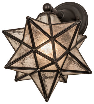 10W Moravian Star Wall Sconce