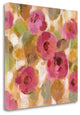 "Glorious Pink Floral III" By Silvia Vassileva, Giclee on Gallery Wrap Canvas