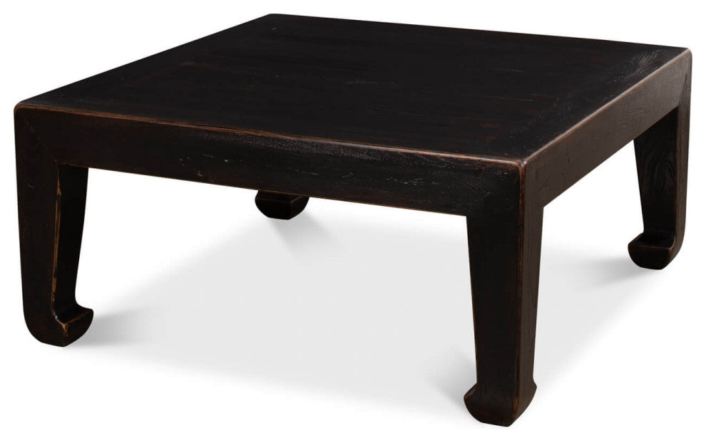 Asian Style Ebonized Coffee Table