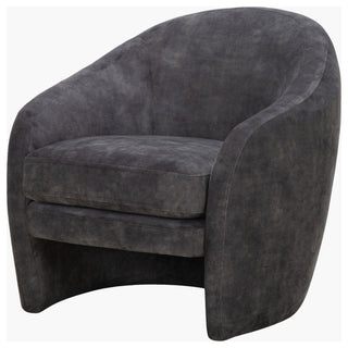 Galey Alix x Livabliss Hatcher GAHT-001 Accent Chair, Grey, 31"H x 32"W x 32"D