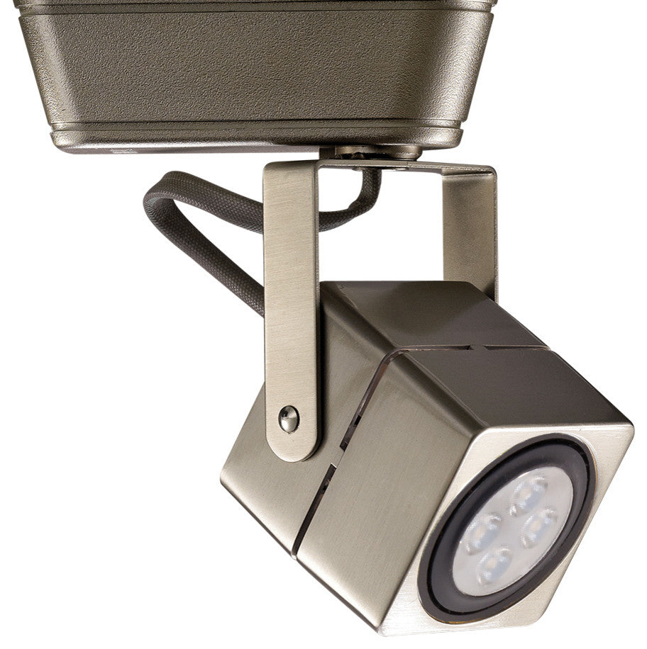 WAC Lighting HT-802 LED Low Voltage Track Fixture, 8W, Brushed Nickel, J Track
