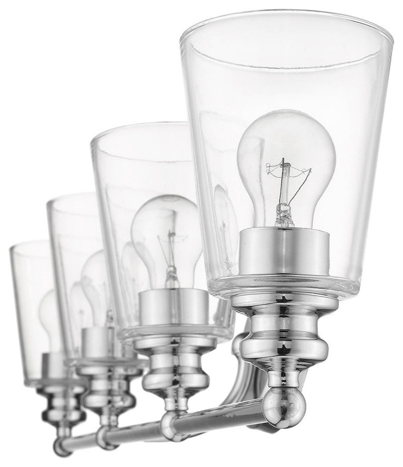 Ceil 4-Light Chrome Vanity