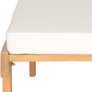 Safavieh Inglewood Indoor/Outdoor Chaise Lounge Chair, Natural/Beige