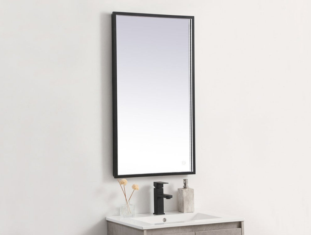 Modern Black Led Mirror