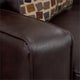 Serta Palisades 78" Track Arm Sofa with Removable Covers Chestnut Brown