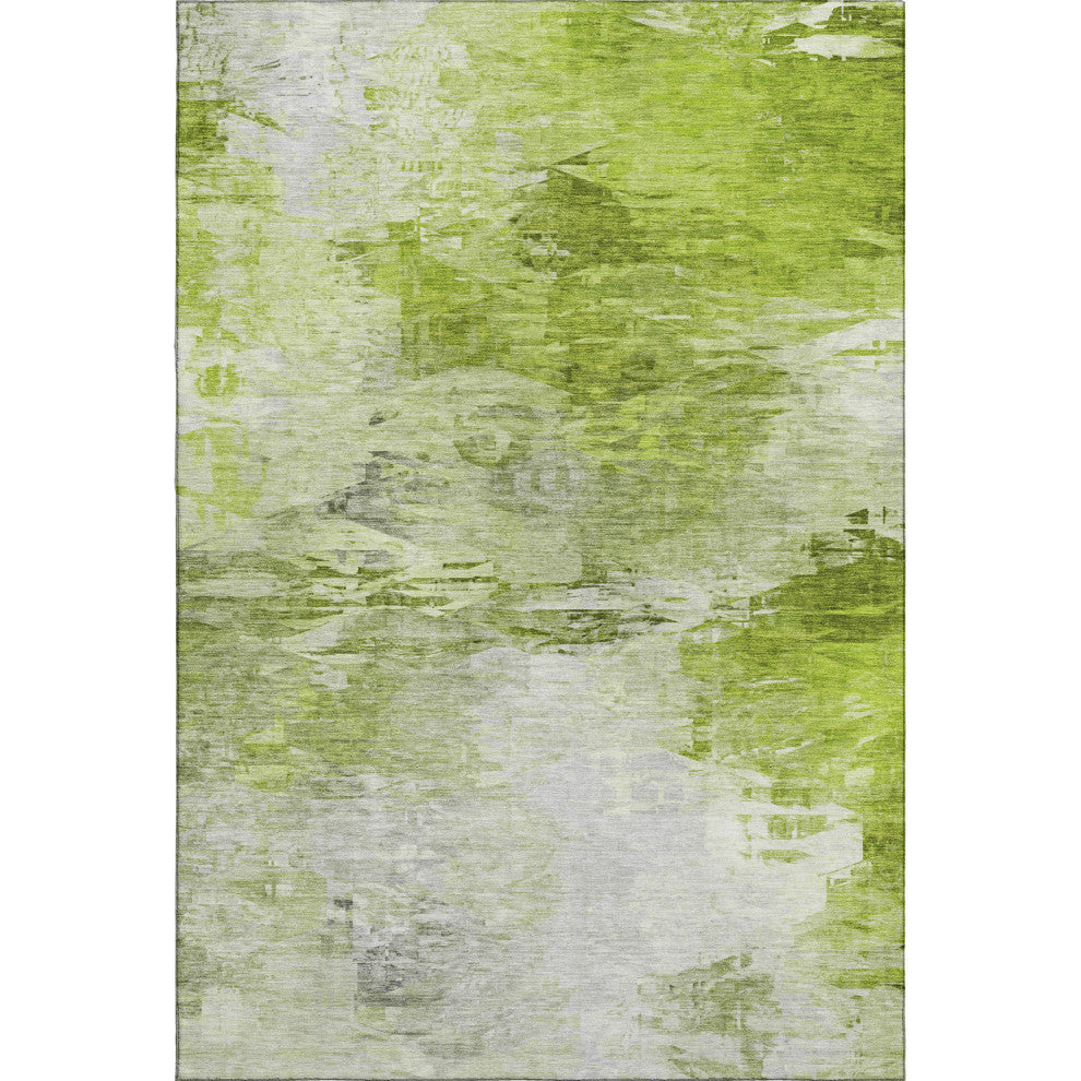 Premium Machine Washable Mayfield AMF595 Aloe 2'6" x 3'10" Rug