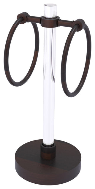 Clearview Vanity Guest Towel Ring, Venetian Bronze