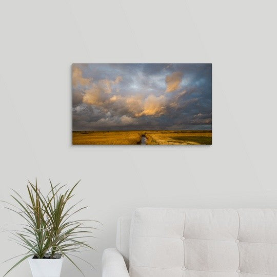 "Norfolk Skies" Wrapped Canvas Art Print, 24"x14"x1.5"