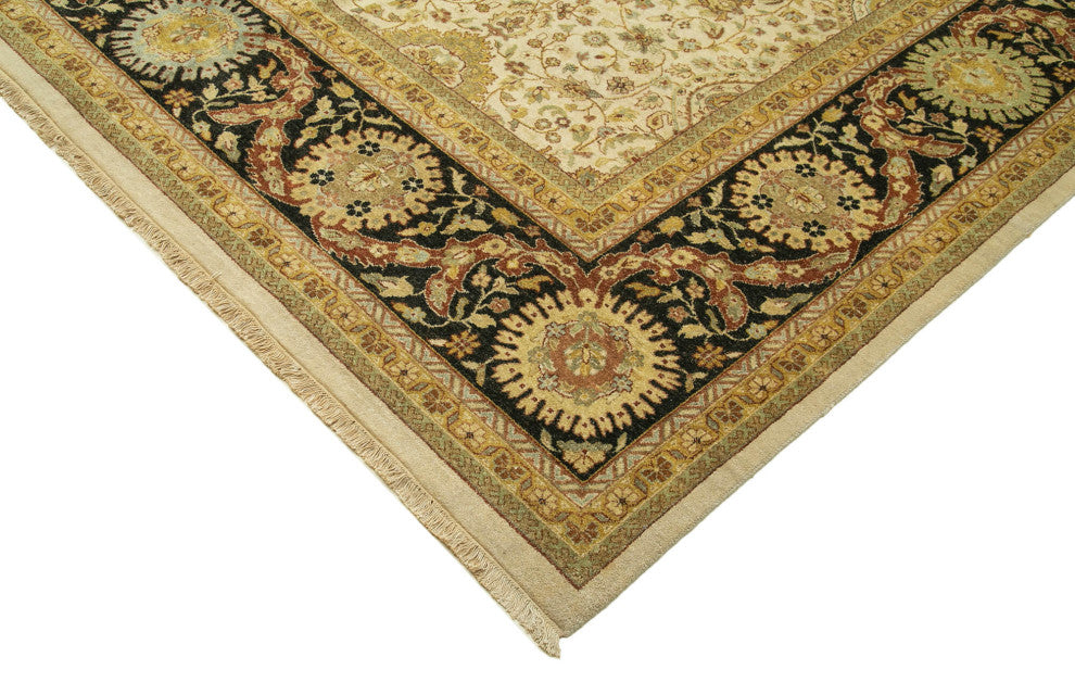 Rug N Carpet - Hand-Knotted Oriental 12' 2" x 14' 10" Large Oushak Area Rug