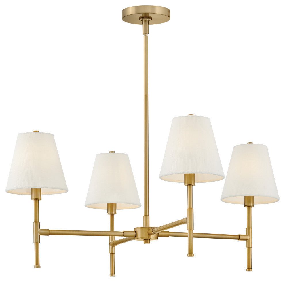 Lark Beale Medium Single Tier, Lacquered Brass