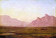 John Williamson Pink Mountains Premium Canvas Print