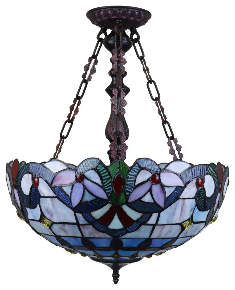 CHLOE Lighting CH3T381VB18-UP2 GRENVILLE Victorian Dark Bronze 2 Light
