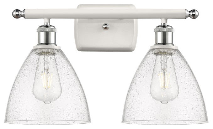 Innovations Lighting 516-2W-WPC-GBD-754-LED 2 Light 18" Bath Vanity Light