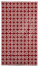 Small Red Medallions 58 x 102 Outdoor Tablecloth