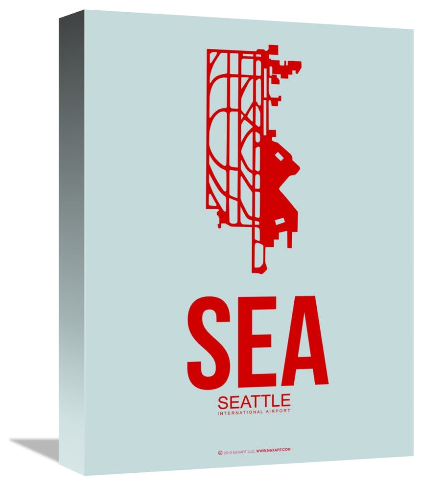 "SEA Seattle Poster 1" Fine Art Print