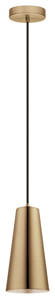 Pratella 1 1 Light Mini Pendant Brushed Gold Brushed Gold