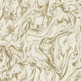 Marble Peel and Stick Wallpaper, Gold