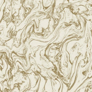 Marble Peel and Stick Wallpaper, Gold