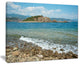 "Small Isle Turkey" Panorama Seashore Canvas Art, 20"x12"