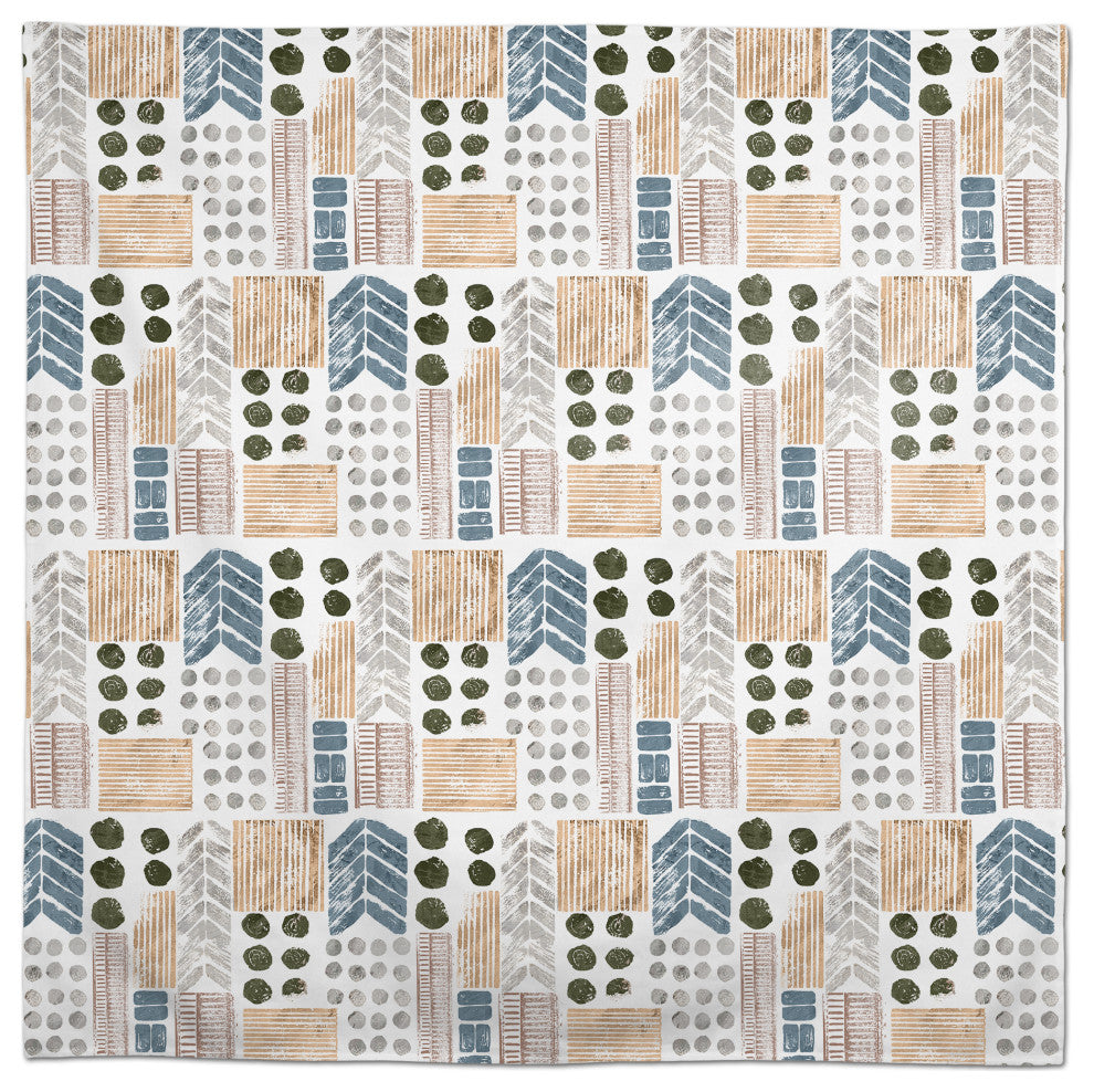 Abstract Boho Dots 58x58 Tablecloth