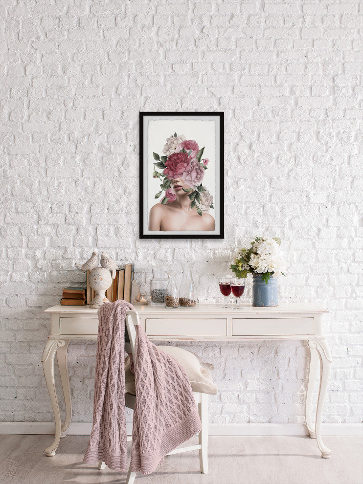 "Pure Beauty" Framed Painting Print, 24x36