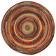 Capel Eaton Multicolor 0442_900 Braided Rugs - 7' 6" Round