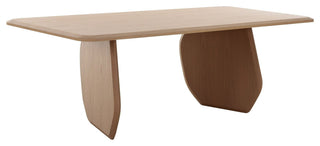 Modrest Prado Modern White Oak Dining Table