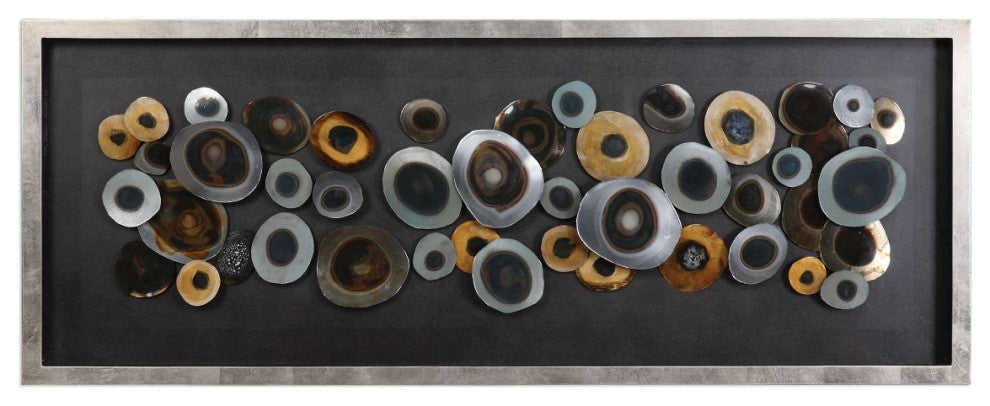 Uttermost Discs Silver Shadow Box