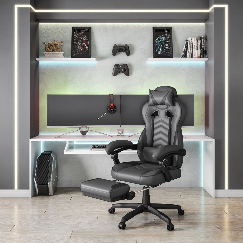 Techni Mobili Executive Chair with Footrest