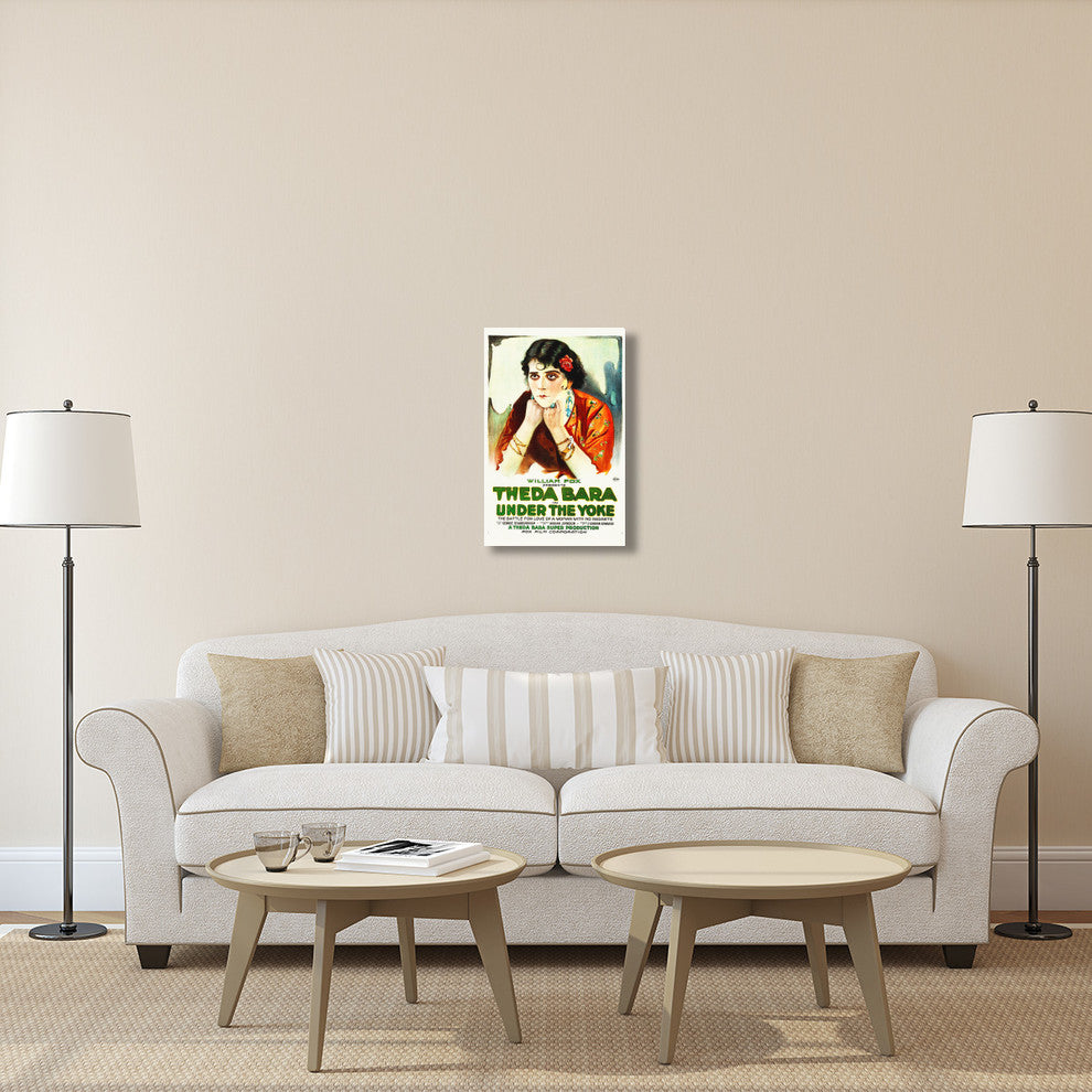 "Under The Yoke" Stretched Canvas Giclee by Hollywood Photo Archive, 20x30"